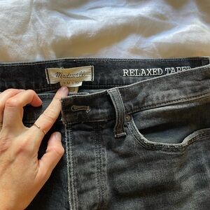 Madewell Men’s Relaxed Taper Jeans - 32x32